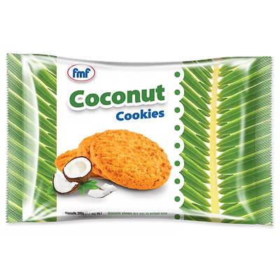 FMF Coconut Cookies 200g x20