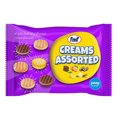 FMF FineFare Assorted Creams 500g x18