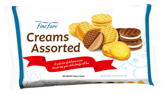 FMF FineFare Assorted Creams 500g x18