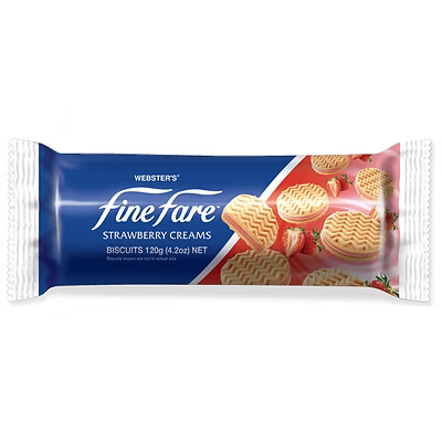 FMF FineFare Strawberry Cream 250g x20