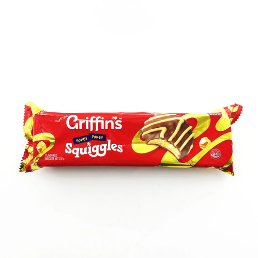 Griffins Squiggles Hokey Pokey 215g x21