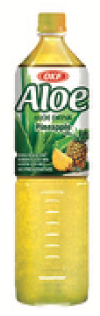 OKF Aloe Vera Drink Pineapple 1.5L x 12