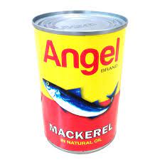 Angel Mackerel Natural Oil 425gx24x3pack - Vinays Food - Angel