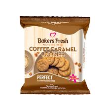 Bakers Fresh Coffee Caramel Cookies 180g x20 - Vinays Food - Punjas