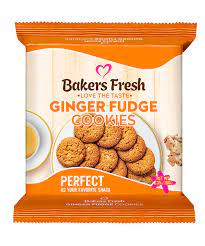Bakers Fresh Ginger Fudge Cookies 180g x20 - Vinays Food - Punjas