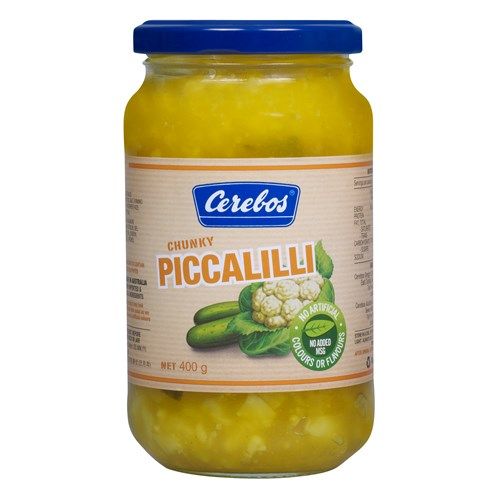 Cerebos Picalilli 400g x12 - Vinays Food - Bluebird