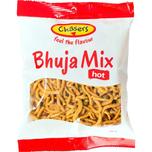Chasers Bhuja Mix Hot 200g x24 - Vinays Food - Chasers