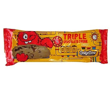 Cookie Time Triple Chocolate 9 x70g x14 - Vinays Food - Cookie Time