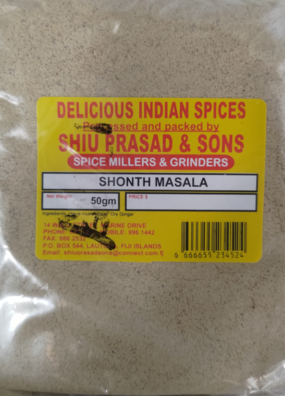 Shiu Prasad Shonth Masala 50g x12
