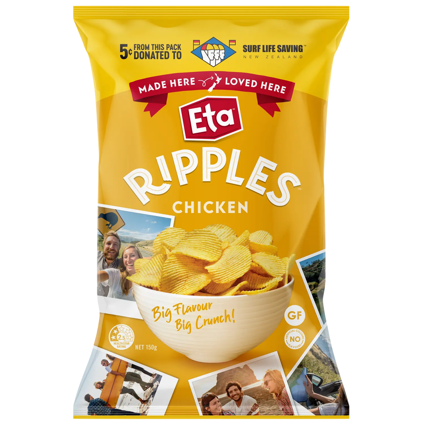 ETA Ripples Chicken 150g x12 - Vinays Food - ETA
