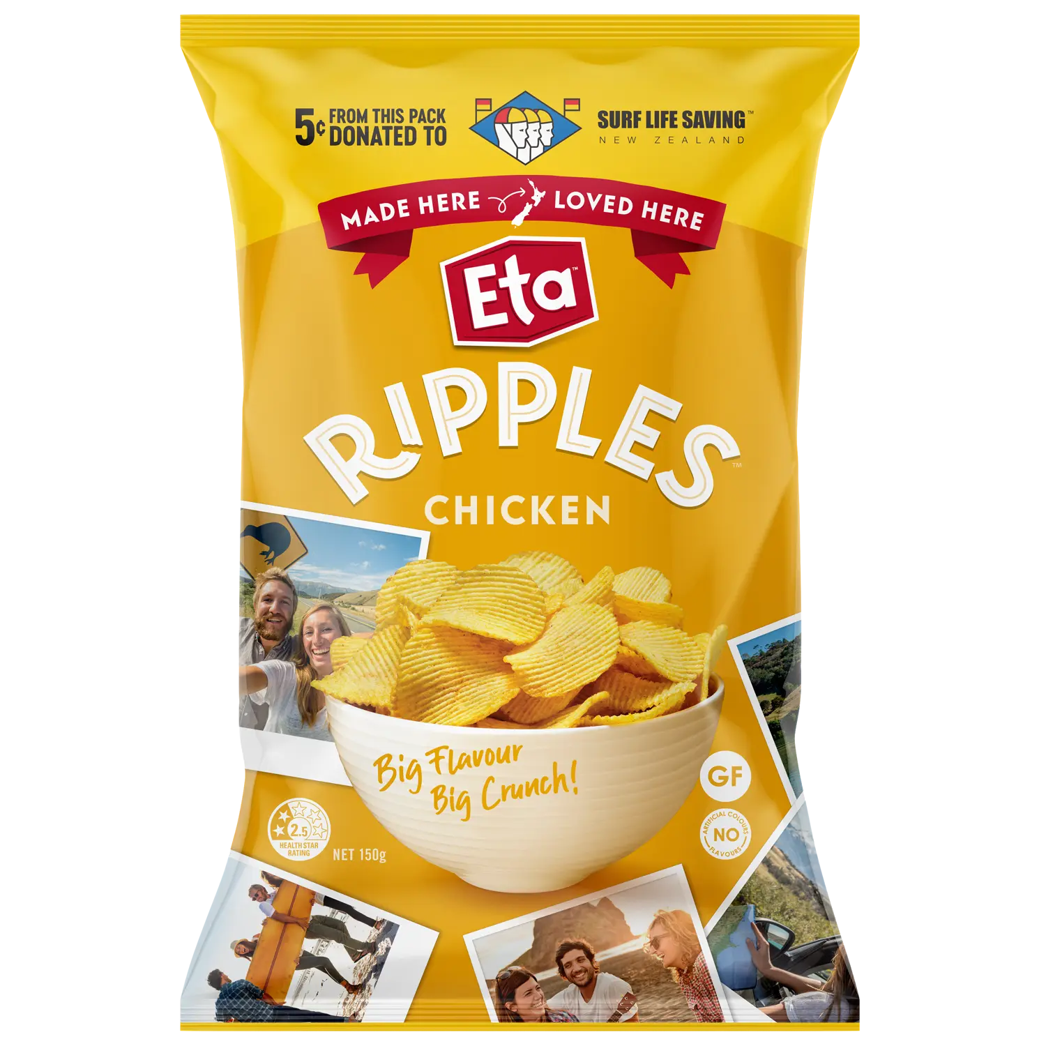 ETA Ripples Chicken 150g x12 - Vinays Food - ETA