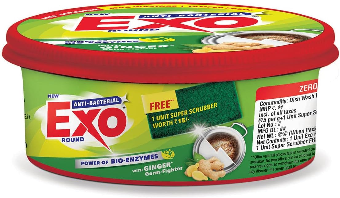 Exo Round Ginger Twist 400g x36 - Vinays Food - Punjas
