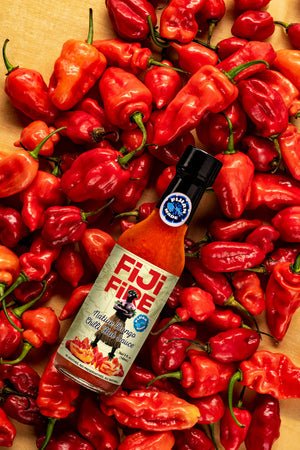 Fiji Fire Original Bongo Chilli Hot Sauce 150ml x12 - Vinays Food - Down to Earth
