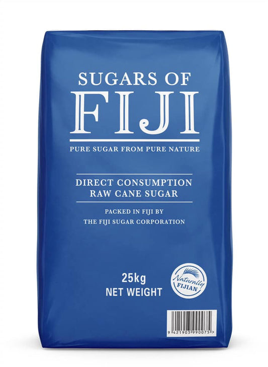 Fiji Sugar Corporation Raw Sugar 25kg - Vinays Food - Fiji Sugar Corporation
