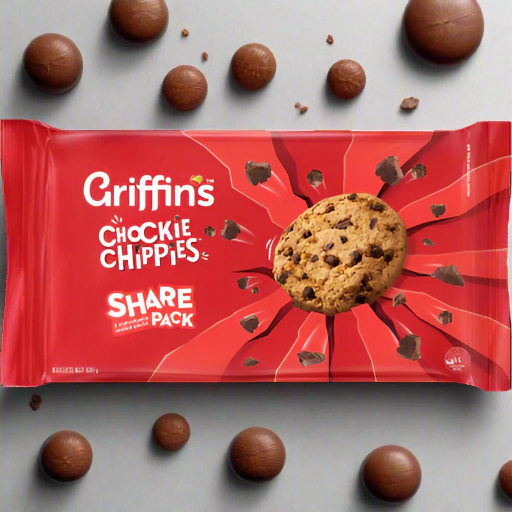 Griffins Chockie Chippies Twin Pack 320g x20 - Vinays Food - Griffins