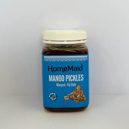 HomeMaid Mangrel Mango Pickle 400g x24 (Carton) - Vinays Food - Home Maid