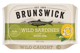 Brunswick Sardines in Soya Oil 106g x18