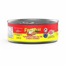 Sunbell Tuna Chunks Oil & Chilli 170g x48