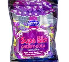 Jasons Cherry-Kola Bubble Gum 1kgx12 - Vinays Food - Jasons
