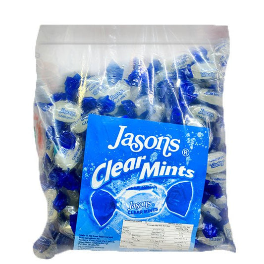 Jasons Clear Mint 1kg x8 - Vinays Food - Jasons
