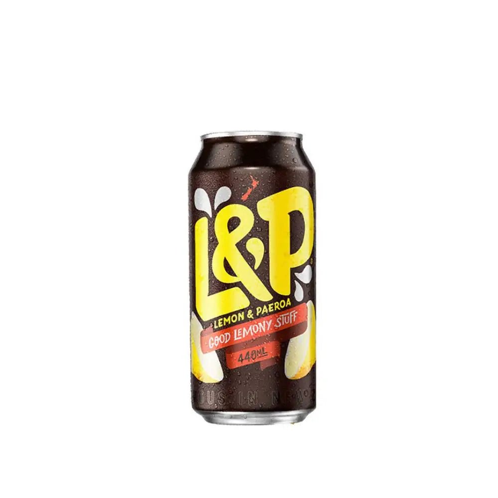 L&P Cans 440ml x24 - Vinays Food - L&P