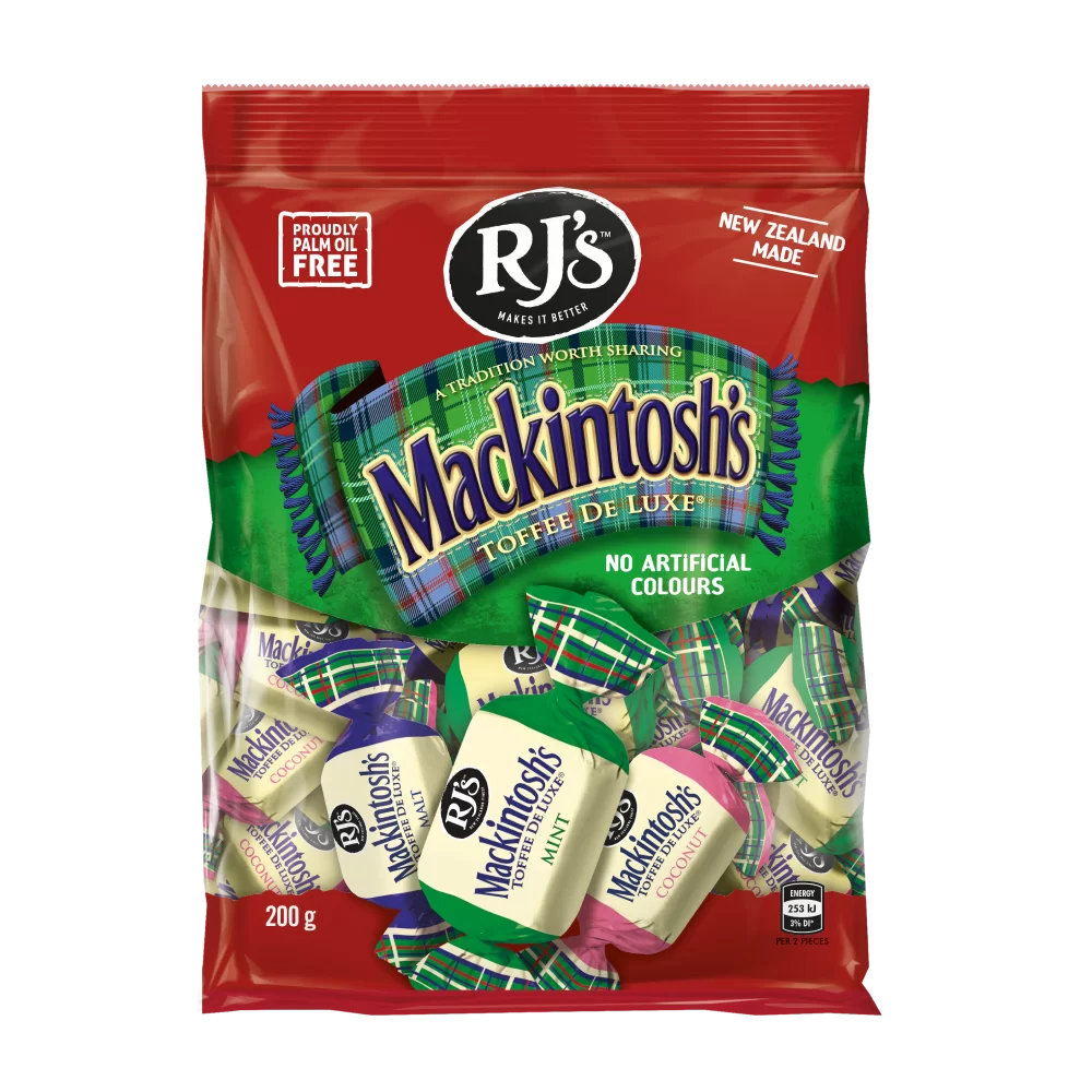Mackintosh Toffees 200g x24 - Vinays Food - Mackintosh