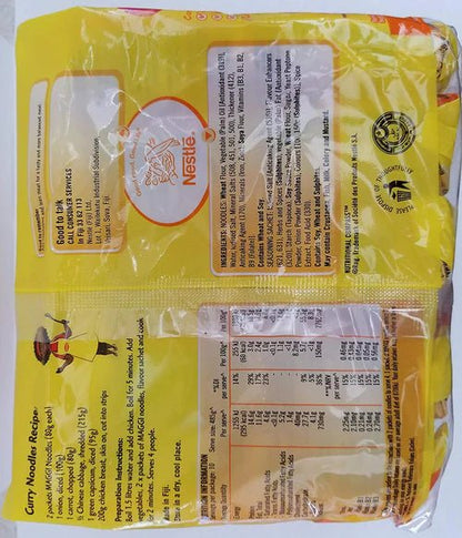 Maggi Noodles Spicy Curry 80g x12x5 - Vinays Food - Maggi