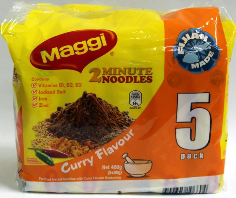 Maggi Noodles Spicy Curry 80g x12x5 - Vinays Food - Maggi
