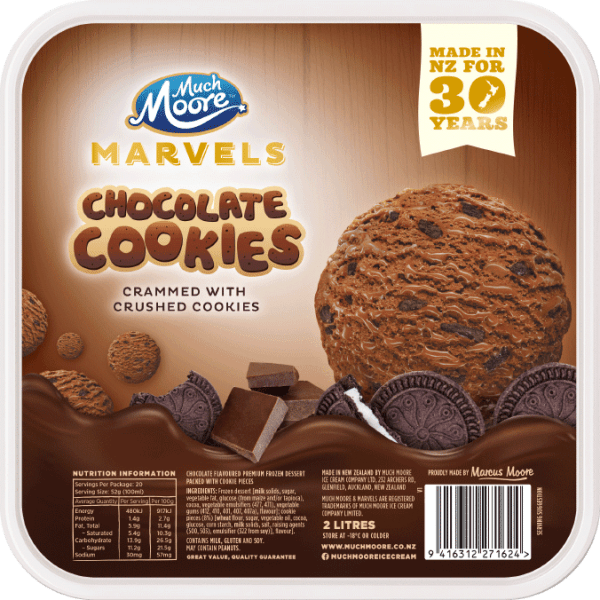 Much Moore Marvels Chocolate Cookies 2L x9 - Vinays Food - Much Moore