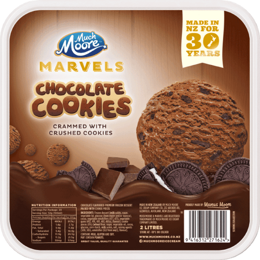 Much Moore Marvels Chocolate Cookies 2L x9 - Vinays Food - Much Moore
