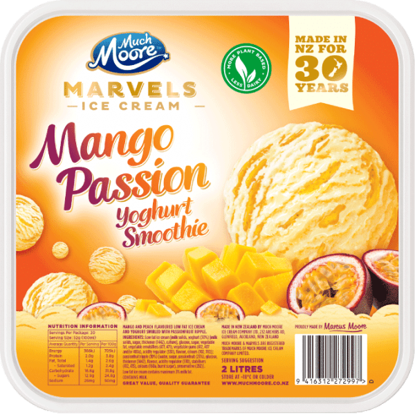 Much Moore Marvels Mango Passion Smoothie 2L x9 - Vinays Food - Much Moore