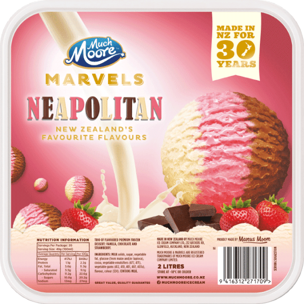 Much Moore Marvels Neapolitan 2L x9 - Vinays Food - Much Moore