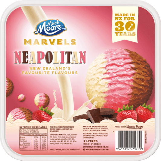 Much Moore Marvels Neapolitan 2L x9 - Vinays Food - Much Moore