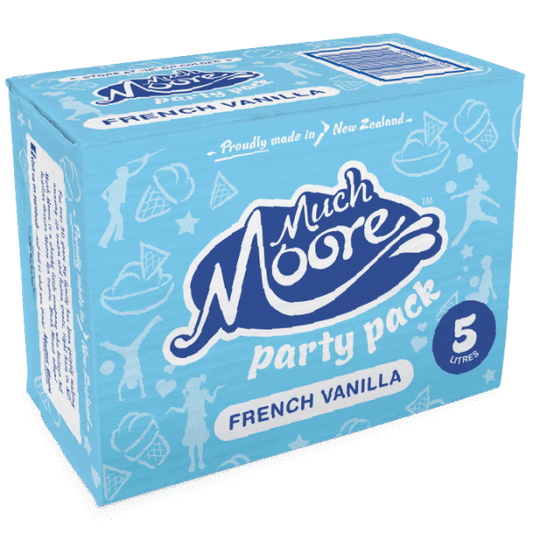 Much Moore Party Pack French Vanilla Board 5L x3 - Vinays Food - Much Moore