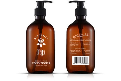 Naturally Fiji Coconut Infused Conditioner 500ml x 1 (Single Unit) - Vinays Food - Naturally Fiji
