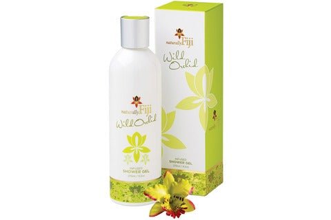 Naturally Fiji Infused Shower Gel Wild Orchid 275ml x 1 (Single Unit) - Vinays Food - Naturally Fiji