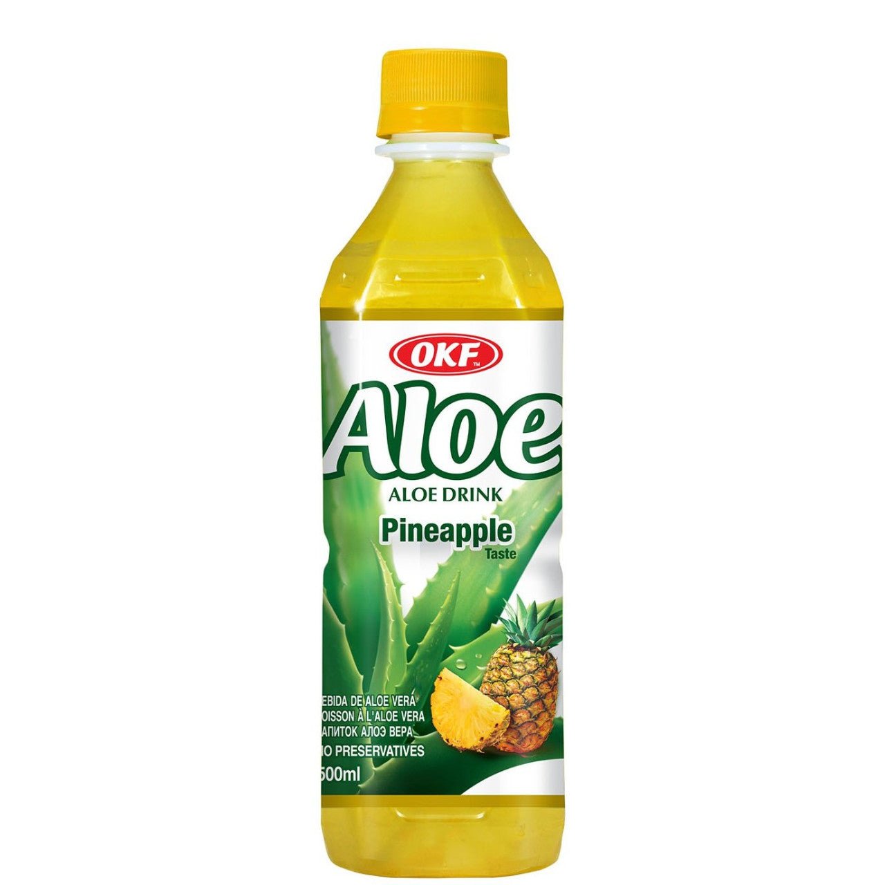 OKF Aloe Vera Drink Pineapple 500ml x 20 - Vinays Food - OKF