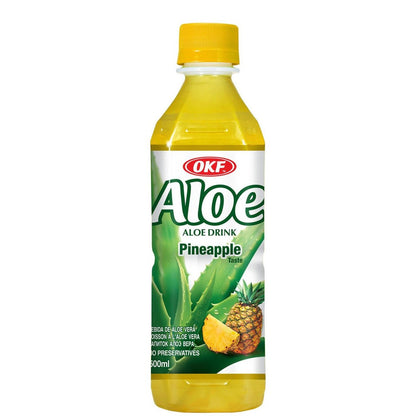 OKF Aloe Vera Drink Pineapple 500ml x 20 - Vinays Food - OKF