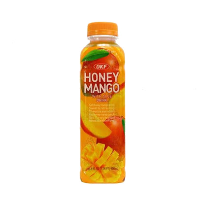 OKF Honey Mango Drink with Aloe 500ml x 20 - Vinays Food - OKF
