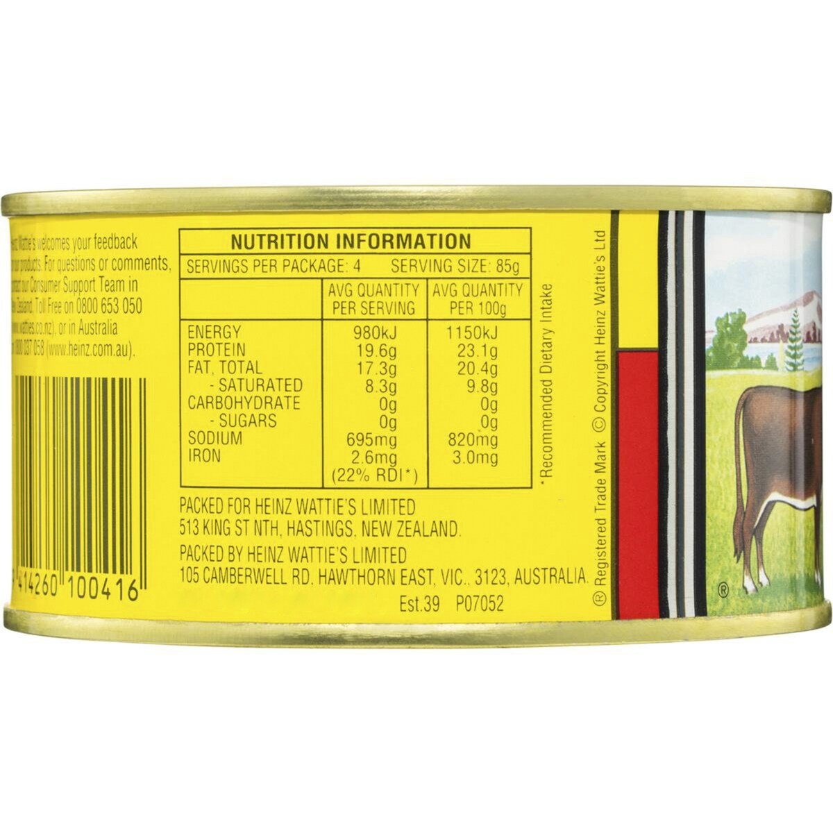 Pacific Corned Beef 340g x 24 - Vinays Food - Heinz Pacific