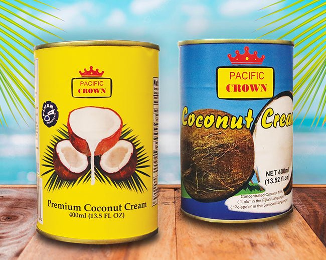 Pacific Crown Coconut Cream 400ml x 24 - Vinays Food - Pacific Crown