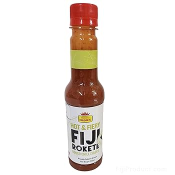 Pacific Crown Rokete Chilli Sauce 250ml x20 - Vinays Food - Pacific Crown