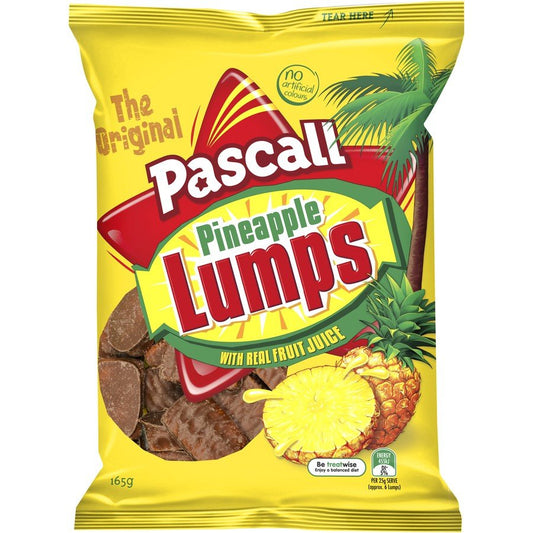 Pascall Family Pineapple Lumps 140g x12 - Vinays Food - Pascall