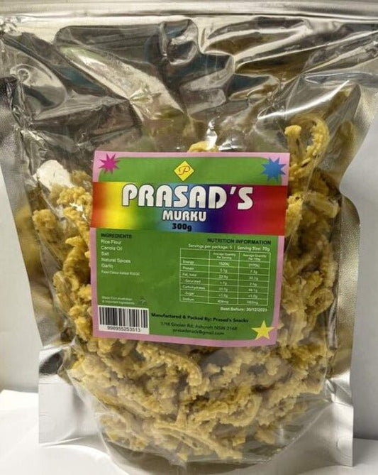Prasad Murukku 300g x12 - Vinays Food - Prasad