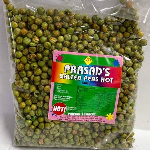Prasad Salted Peas Hot 300g x12 - Vinays Food - Prasad