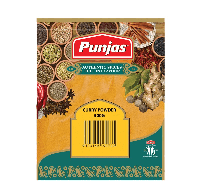 Punjas Curry Powder 500g x20 - Vinays Food - Punjas