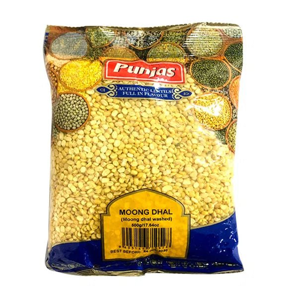 Punjas Moong Dhal 500g x30 - Vinays Food - Punjas