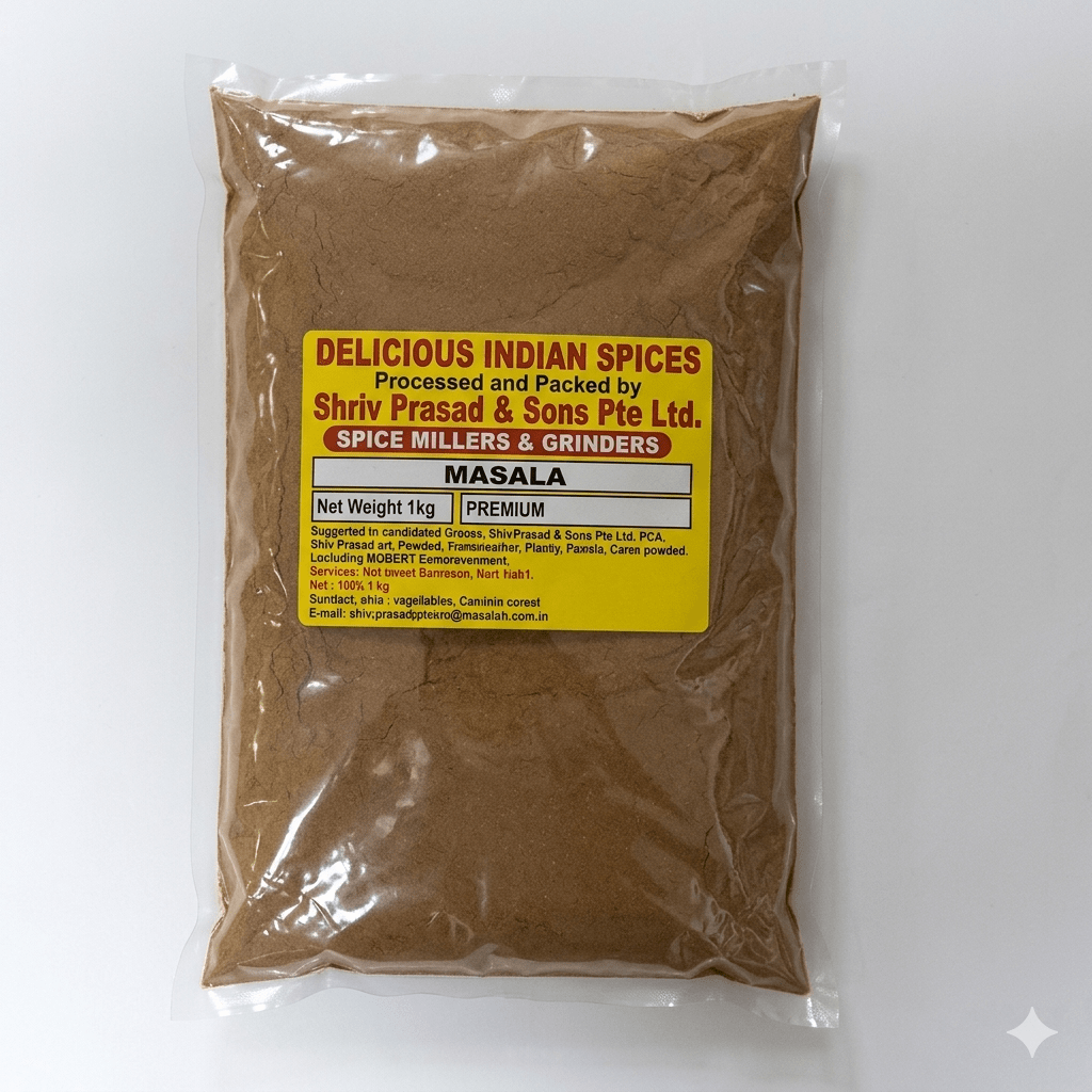 Shiu Prasad Masala 1kg x12 - Vinays Food - Shiu Prasad