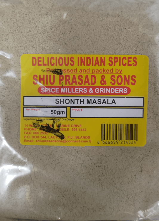 Shiu Prasad Shonth Masala 50g x12 - Vinays Food - Shiu Prasad