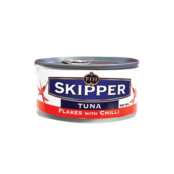 Skipper Tuna Flakes Chilli 185g x48 - Vinays Food - Skipper Blue